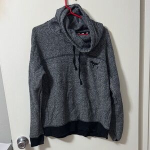 PINK Victoria's Secret Gray Turtleneck Sweater